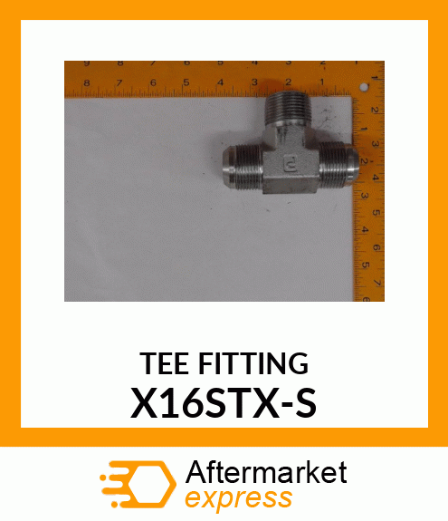 TEE_FITTING X16STX-S