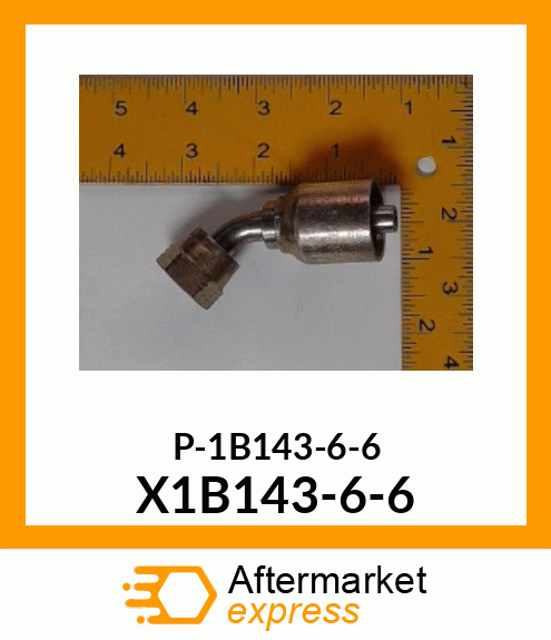 FITTING X1B143-6-6