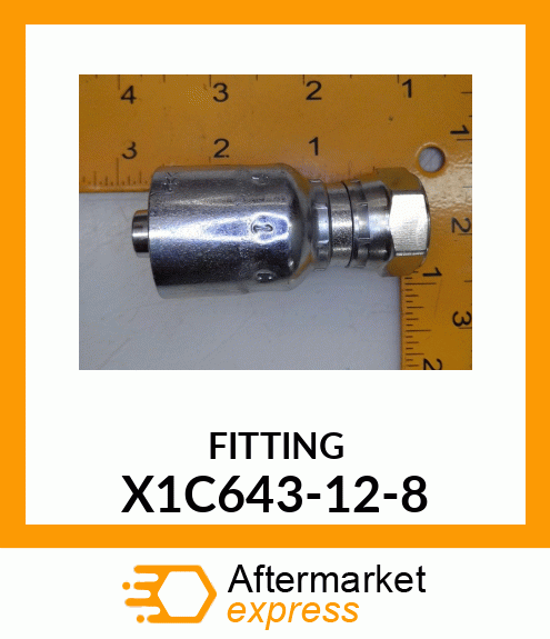 FITTING X1C643-12-8