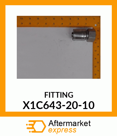 FITTING X1C643-20-10