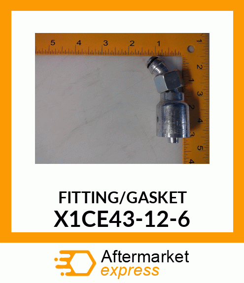 FITTING X1CE43-12-6