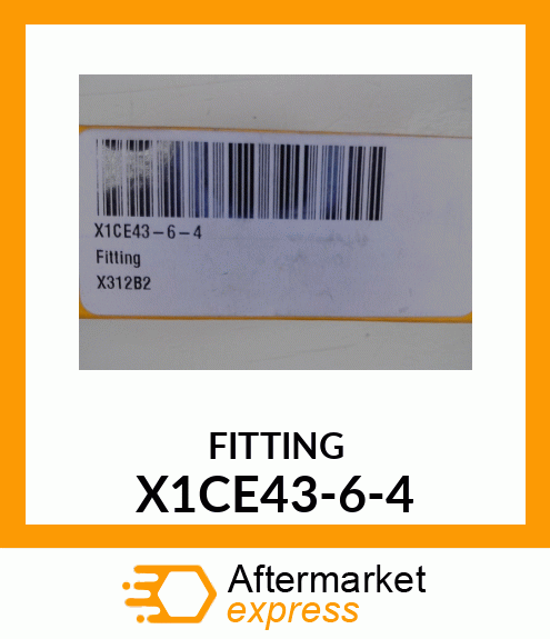 FITTING X1CE43-6-4