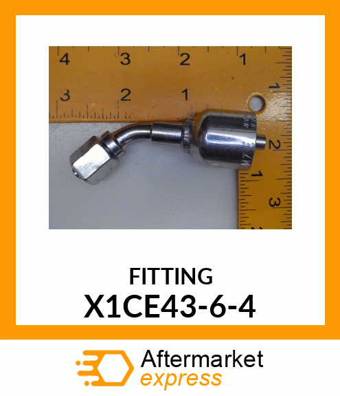 FITTING X1CE43-6-4