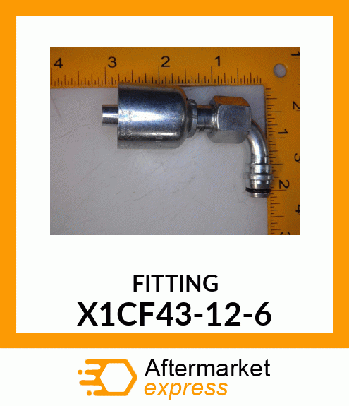 FITTING X1CF43-12-6