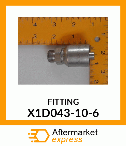 FITTING X1D043-10-6