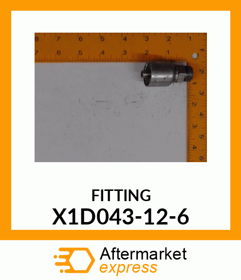 FITTING X1D043-12-6