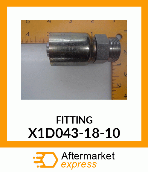 FITTING X1D043-18-10