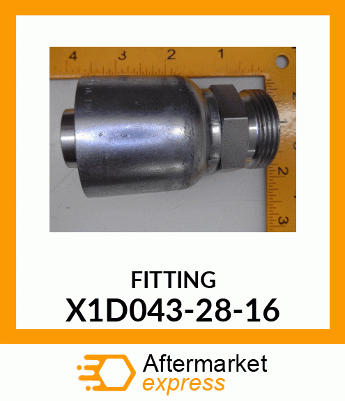 FITTING X1D043-28-16