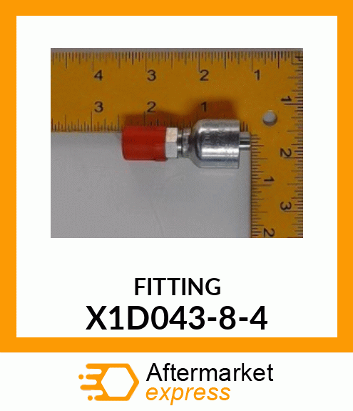 FITTING X1D043-8-4