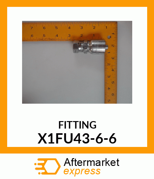 FITTING X1FU43-6-6