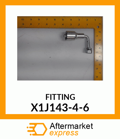 FITTING X1J143-4-6