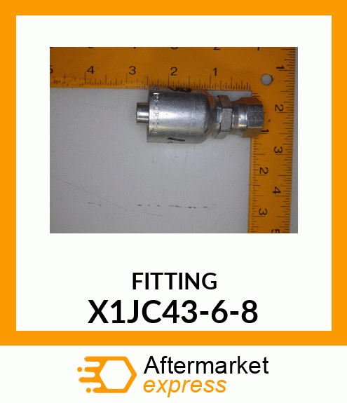 FITTING X1JC43-6-8