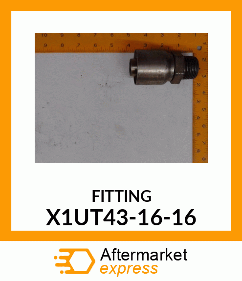 FITTING X1UT43-16-16