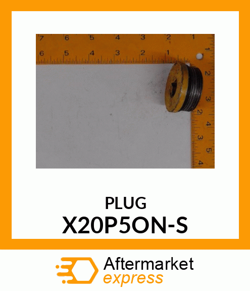 PLUG X20P5ON-S