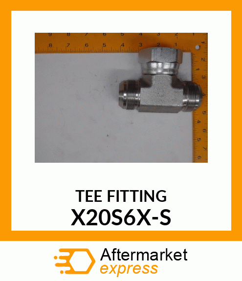 TEE_FITTING X20S6X-S