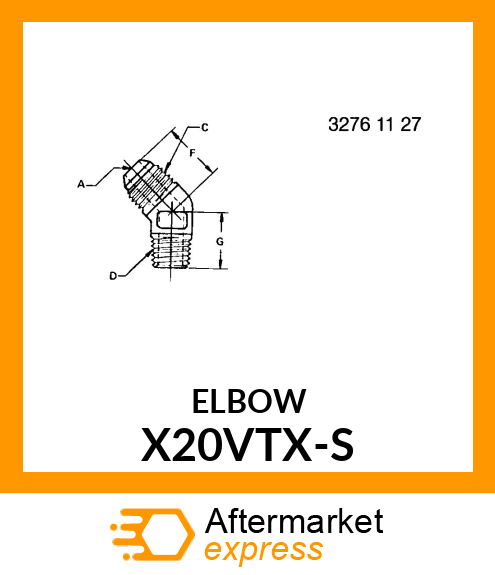 ELBOW X20VTX-S