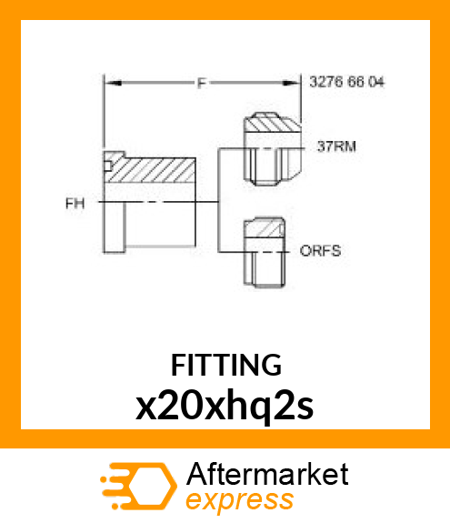 FITTING X20XHQ2-S