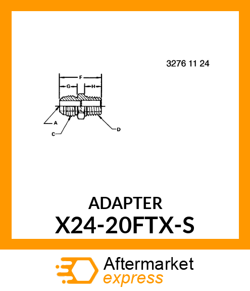 ADAPTER X24-20FTX-S