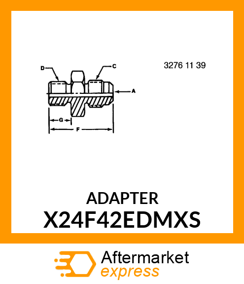 ADAPTER X24F42EDMXS