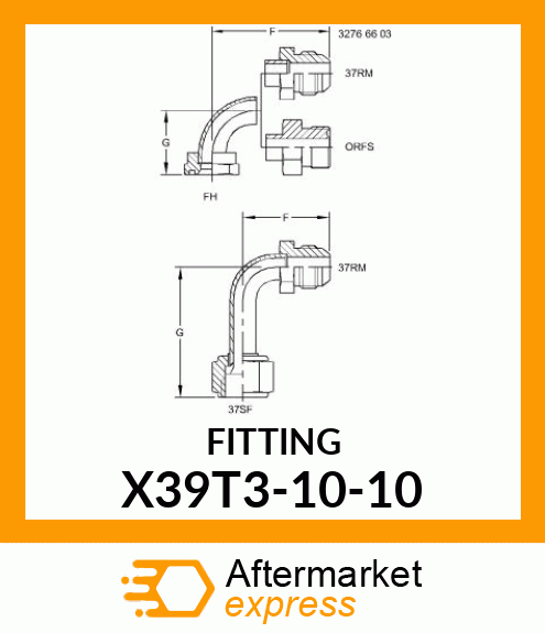 FITTING X39T3-10-10