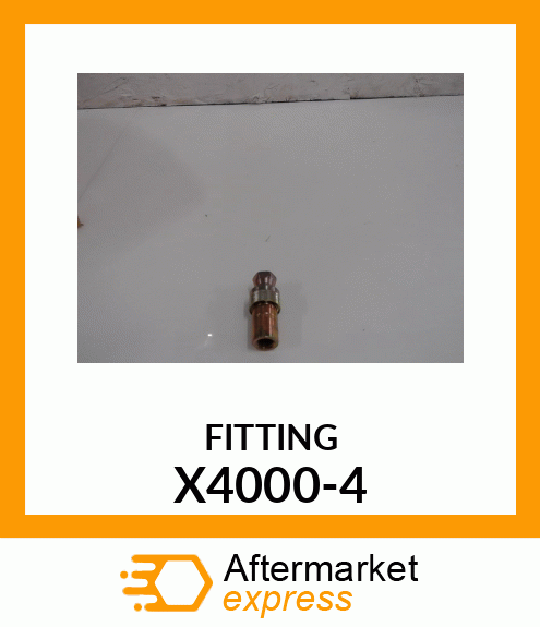 FITTING X4000-4