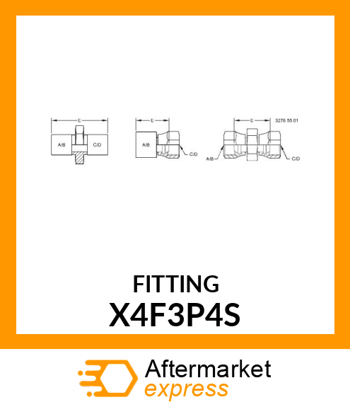 ADAPTER X4F3P4S