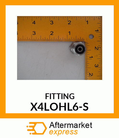 FITTING X4LOHL6-S