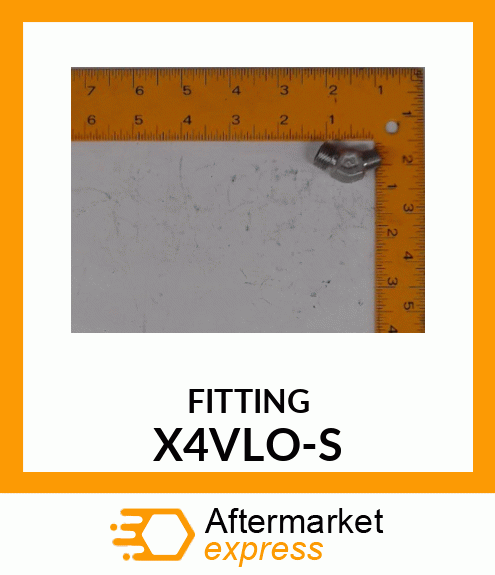 FITTING X4VLO-S