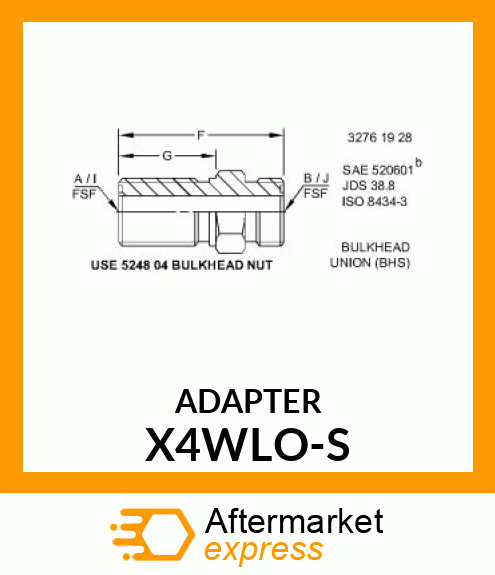 ADAPTER X4WLO-S