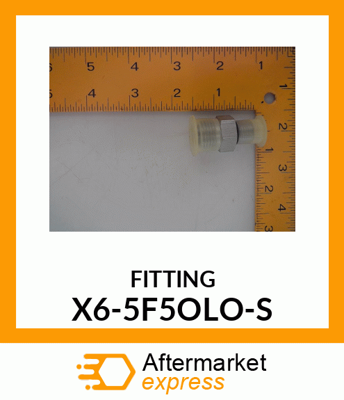 FITTING X6-5F5OLO-S