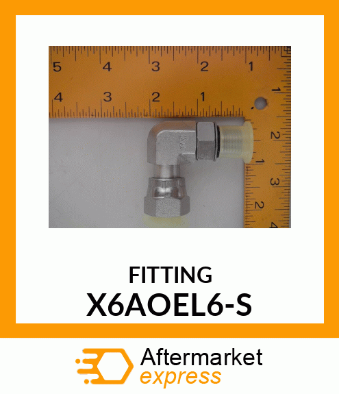 FITTING X6AOEL6-S