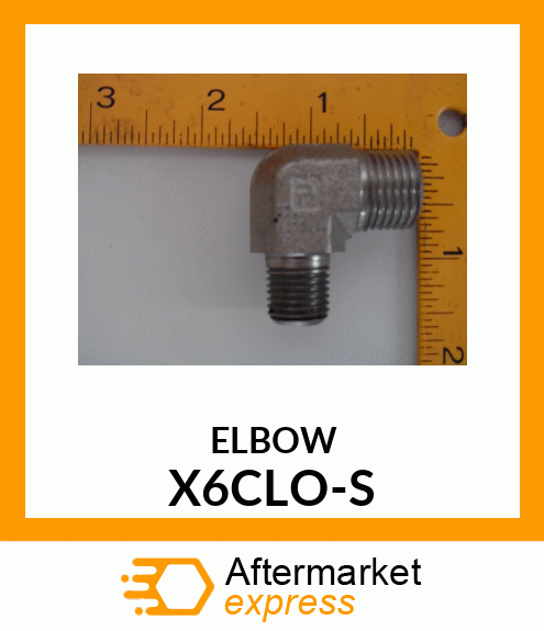 ELBOW X6CLO-S