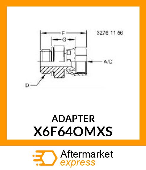 ADAPTER X6F64OMXS