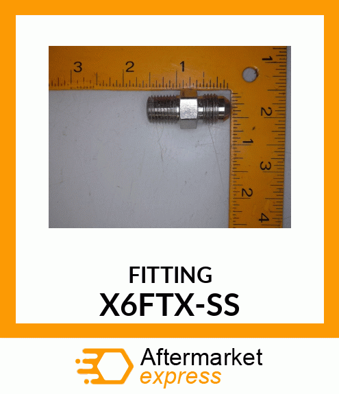 FITTING X6FTX-SS