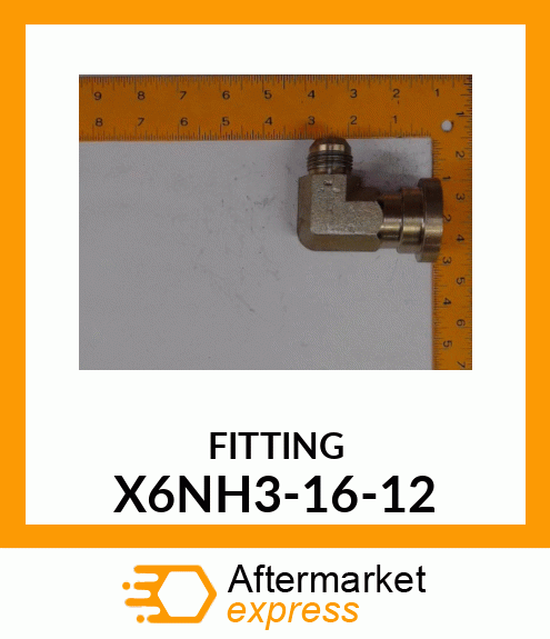 FITTING X6NH3-16-12