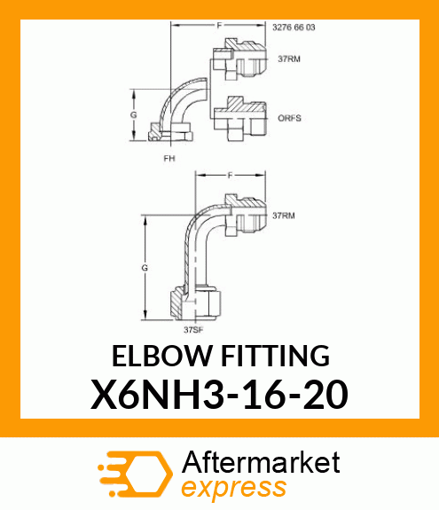 ELBOW_FITTING X6NH3-16-20