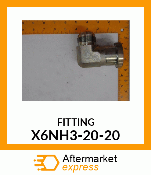 FITTING X6NH3-20-20