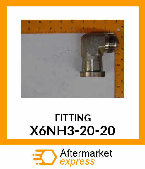 FITTING X6NH3-20-20