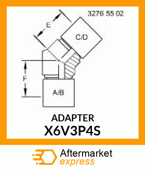 ADAPTER X6V3P4S