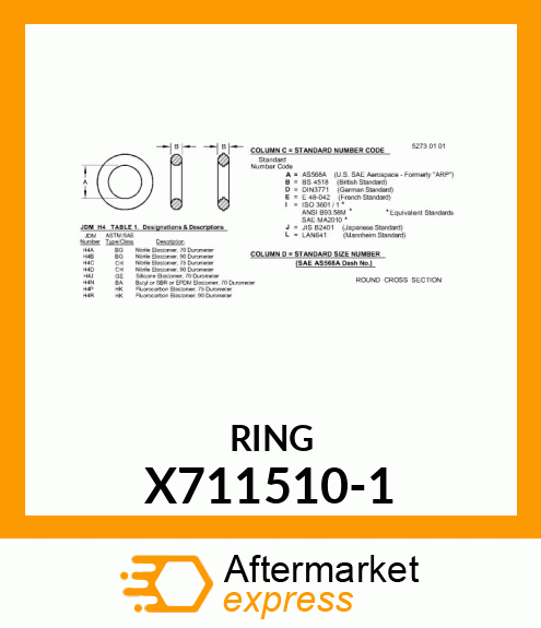 RING X711510-1