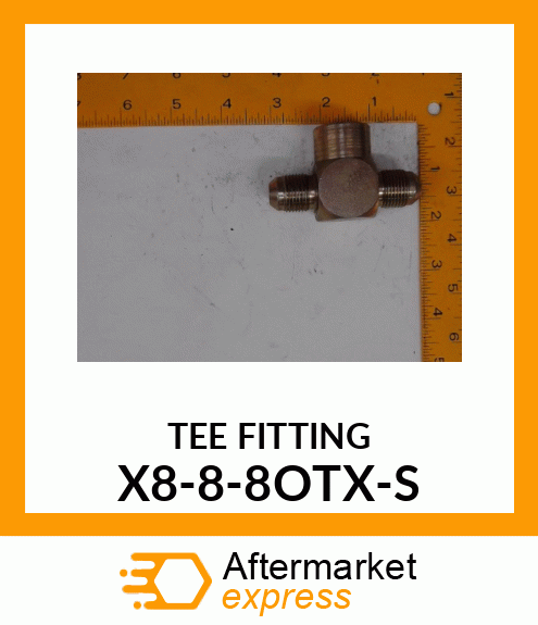 TEE_FITTING X8-8-8OTX-S