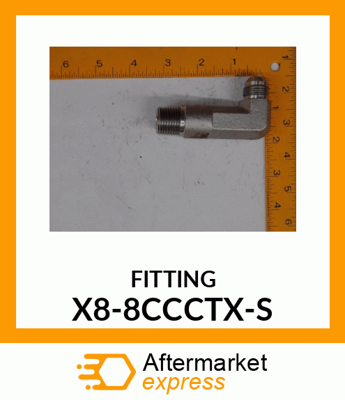 FITTING X8-8CCCTX-S