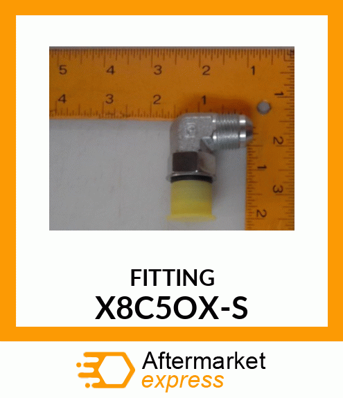 Elbow Fitting - FITTING JIC X8C5OX-S