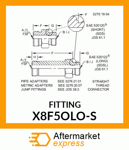 ELBOW X8F5OLO-S