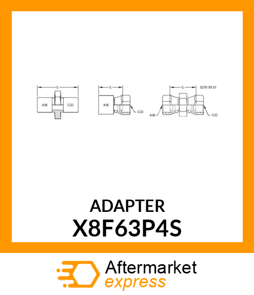 ADAPTER X8F63P4S