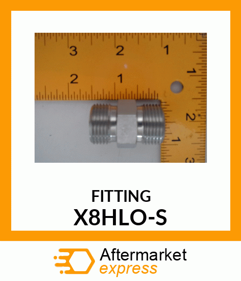 FITTING X8HLO-S