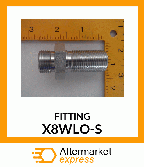 FITTING X8WLO-S