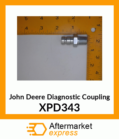 TEST PORT COUPLING XPD343