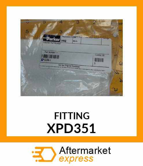 TEST PORT COUPLING XPD351