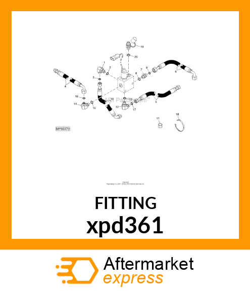 TEST PORT COUPLING xpd361